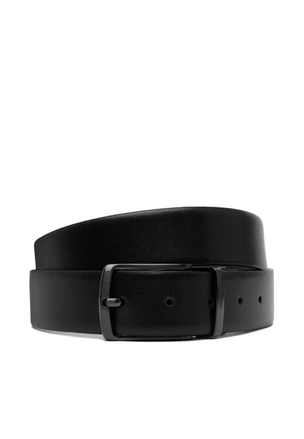 Guess Pasek Męski BMULSL P5135 Brązowy. Kolor: brązowy. Materiał: skóra