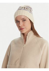 Coach Czapka CCL51 Écru. Kolor: kremowy. Materiał: wełna #4
