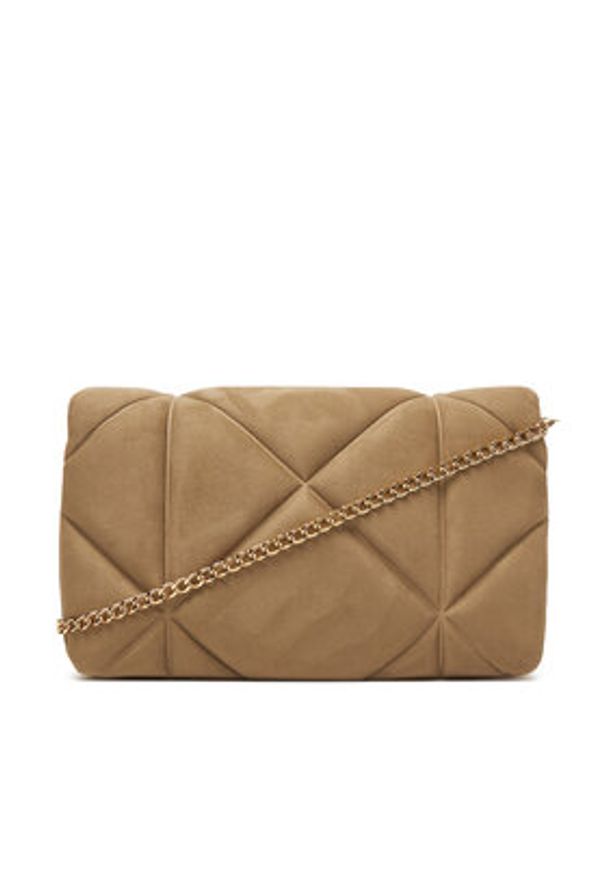 Love Moschino - LOVE MOSCHINO Torebka JC4043PP0NKE0105 Beżowy. Kolor: beżowy. Materiał: skórzane