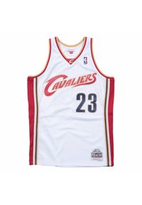 Mitchell & Ness - Koszulka Mitchell&Ness NBA LeBron James - SMJYCP19209-CCAWHIT03LJA. Kolor: biały. Sport: koszykówka #1