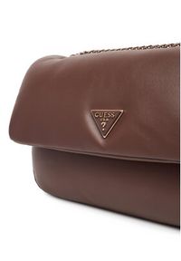 Guess Torebka Sunetra HWNG75 34210 Brązowy. Kolor: brązowy. Materiał: skórzane