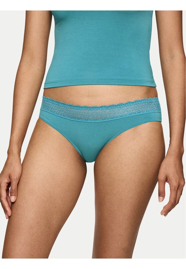 Triumph Figi klasyczne Feel Of Modal 10214403 Turkusowy. Kolor: turkusowy