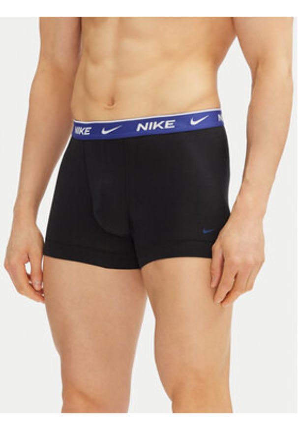 Nike Komplet 3 par bokserek 0000KE1008 Czarny. Kolor: czarny. Materiał: bawełna