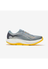 Hoka One One - Buty do biegania męskie Hoka Rincon 4. Kolor: szary. Materiał: kauczuk, żakard. Szerokość cholewki: normalna
