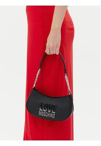 Love Moschino - LOVE MOSCHINO Torebka JC4256PP0MKD000B Czarny. Kolor: czarny. Materiał: skórzane #5