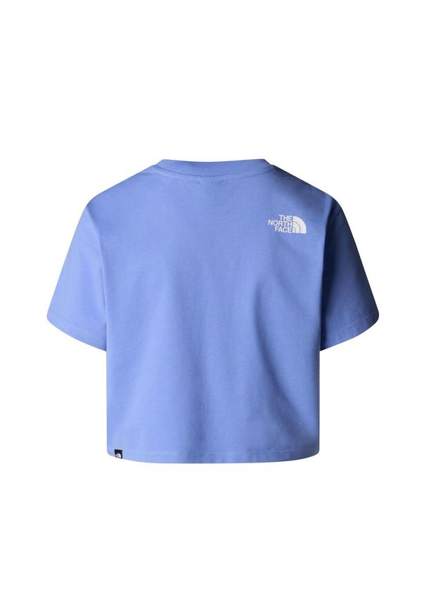 The North Face Koszulka Simple Dome Cropped Slim Nf0A87U40Yi. Kolor: niebieski