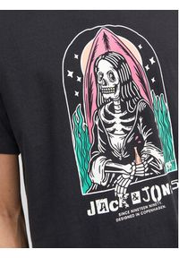 Jack & Jones - Jack&Jones T-Shirt 12241950 Czarny Standard Fit. Kolor: czarny. Materiał: bawełna #4