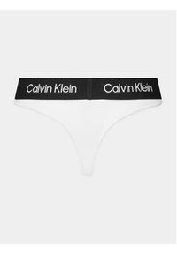 Calvin Klein Swimwear Dół od bikini KW0KW02258 Biały. Kolor: biały. Materiał: syntetyk #3