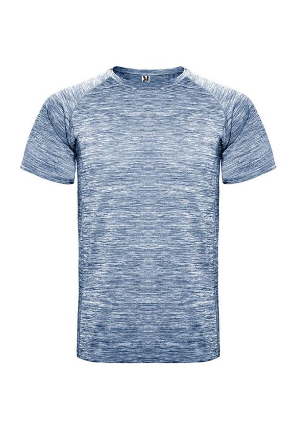 ROLY - Koszulka Sportowa Dziecięca Austin Heather. Kolor: niebieski. Sport: turystyka piesza