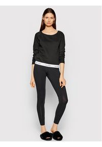 Calvin Klein Underwear Legginsy 0000D1632E Czarny Slim Fit. Kolor: czarny. Materiał: bawełna #4