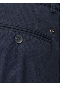 Bugatti Chinosy 4130-16370E Granatowy Regular Fit. Kolor: niebieski. Materiał: bawełna #2
