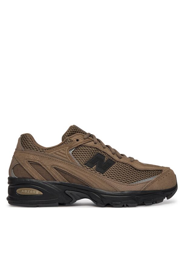 New Balance Sneakersy U50920U Brązowy. Kolor: brązowy. Materiał: skóra, zamsz