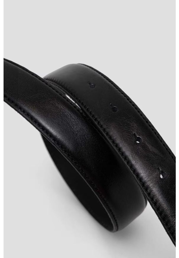 Guess - GUESS Czarny damski pasek H30, Rozmiar S. Kolor: czarny