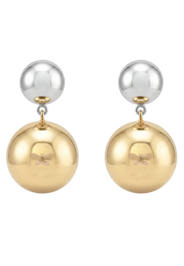 Weekend Max Mara Kolczyki 2615751074650 Złoty. Materiał: metalowe. Kolor: złoty