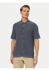BOSS Koszula H-Nappo 50560494 Niebieski Regular Fit. Kolor: niebieski. Materiał: bawełna #1