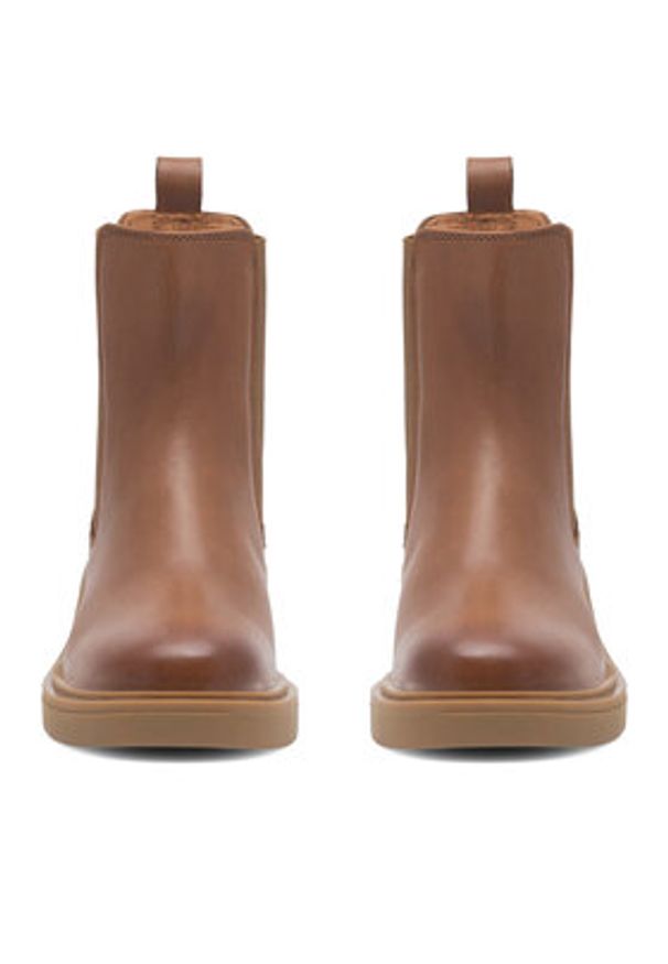 Sergio Bardi Botki KAP-C1060-01SB Brązowy. Kolor: brązowy. Materiał: skóra