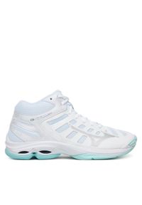 Mizuno Buty halowe Wave Voltage 2 Mid V1GC2465 Pomarańczowy. Kolor: pomarańczowy. Materiał: skóra. Model: Mizuno Wave