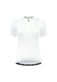 ROGELLI - Damska koszulka rowerowa CORE z krótkim rękawem. Kolor: biały. Długość rękawa: krótki rękaw. Długość: krótkie