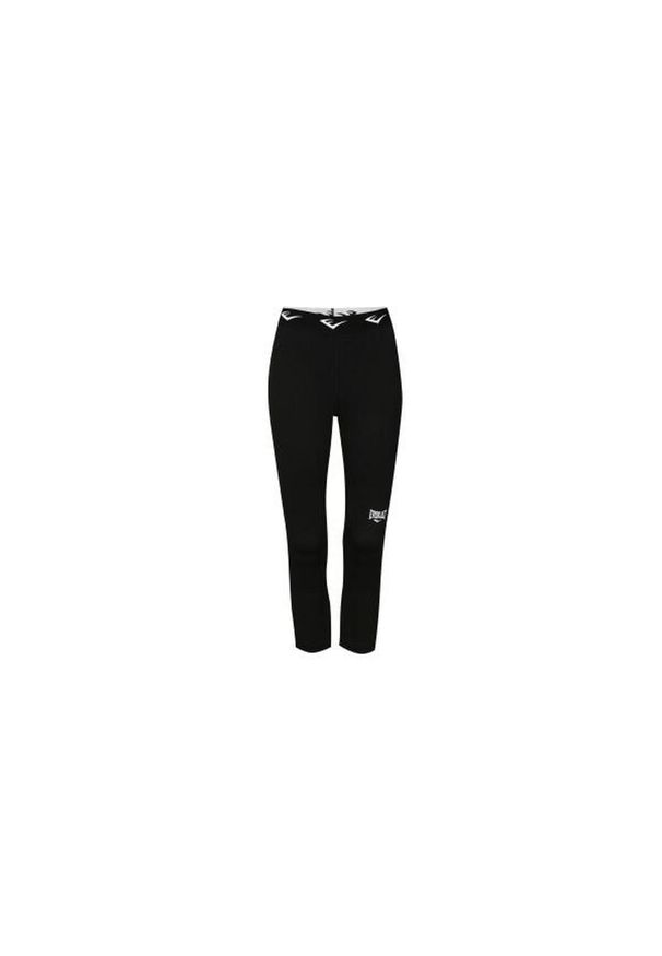 EVERLAST - Legginsy damskie Everlast Leonard 7/8. Kolor: czarny, żółty, wielokolorowy. Sport: fitness, joga i pilates