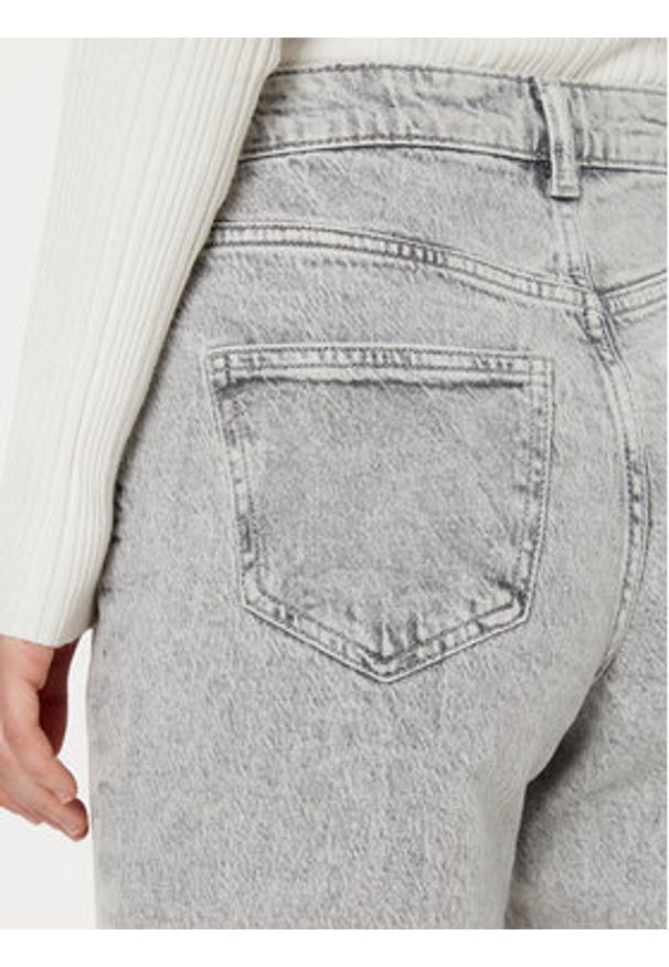 Vero Moda Jeansy Tessa 10308860 Szary Mom Fit. Kolor: szary
