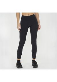 LEGEA - legginsy fitness damskie neso czarny biały. Kolor: czarny, wielokolorowy, biały. Materiał: nylon, elastan. Sport: fitness #1