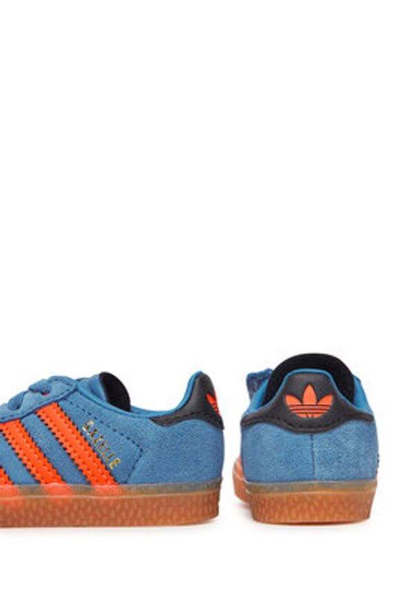 Adidas - adidas Sneakersy Gazelle Comfort Closure JP7134 Niebieski. Kolor: niebieski. Materiał: zamsz, skóra. Model: Adidas Gazelle