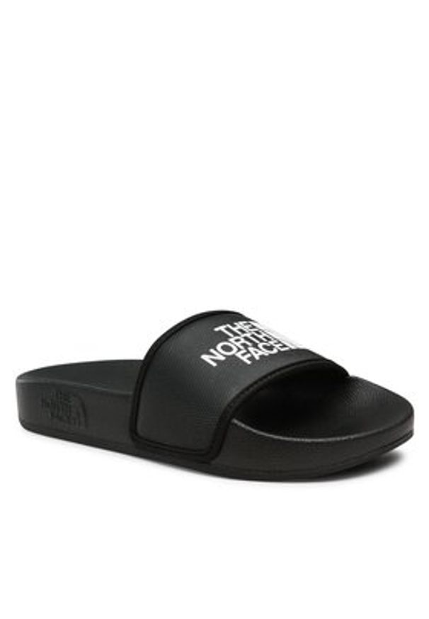 The North Face Klapki Youth Base Camp Slide III NF0A4OAVKX7-020 Czarny. Kolor: czarny. Materiał: skóra