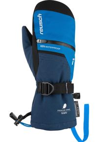 Rękawiczki dla dzieci Reusch Lando R-tex® Xt Mitten. Kolor: czarny, niebieski, wielokolorowy. Sport: turystyka piesza