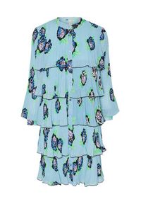 YAS Sukienka codzienna Rosola 26029332 Niebieski Regular Fit. Okazja: na co dzień. Kolor: niebieski. Materiał: syntetyk. Typ sukienki: proste. Styl: casual #5