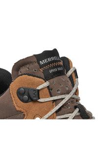 Merrell Sneakersy Speed Solo Mid Wp J004533 Brązowy. Kolor: brązowy. Materiał: skóra, zamsz #4