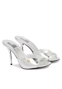Love Moschino - LOVE MOSCHINO Klapki JA28209G0OJE090B Srebrny. Kolor: srebrny. Materiał: skóra #4