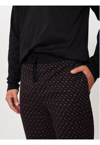 BOSS - Boss Piżama 50527344 Czarny Relaxed Fit. Kolor: czarny. Materiał: bawełna #2