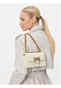 Pinko Torebka Love One Mini Dc PE 23 PRR 100074 A0F1 Écru. Materiał: skórzane #5