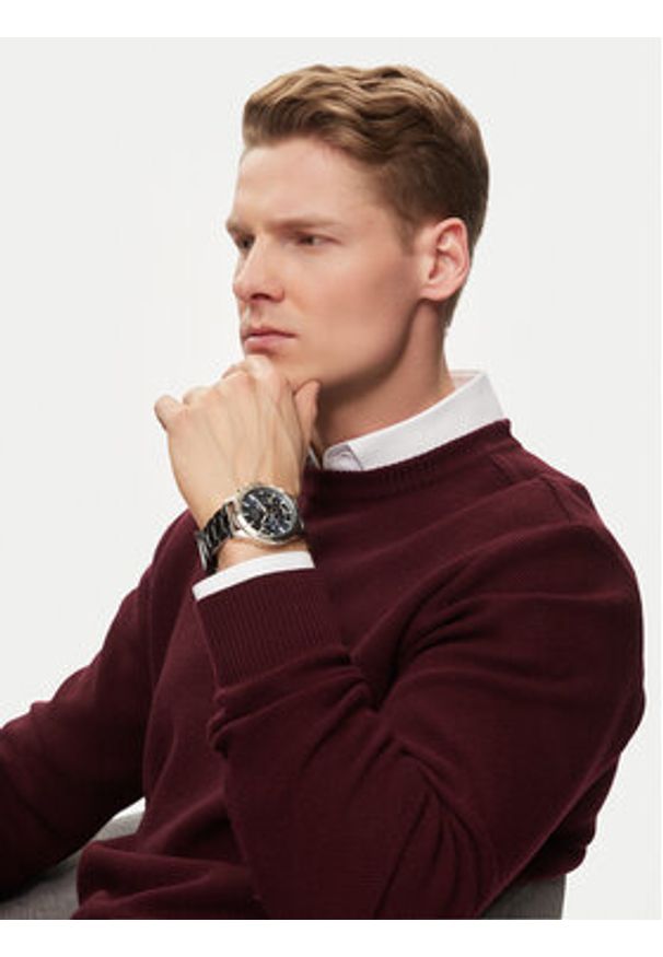 BOSS - Boss Zegarek Troper 1514069 Srebrny. Kolor: srebrny