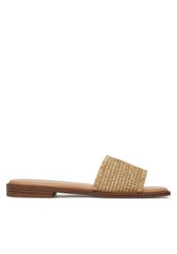 DeeZee Klapki LS6115-02 Beżowy. Kolor: beżowy. Materiał: materiał