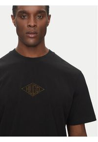 Hugo - HUGO T-Shirt Darunu 50534951 Czarny Relaxed Fit. Kolor: czarny. Materiał: bawełna #4