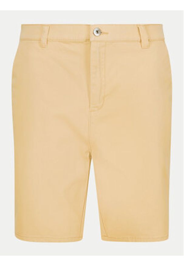 Regatta Szorty materiałowe Sabden RMJ304 Beżowy Slim Fit. Kolor: beżowy. Materiał: bawełna