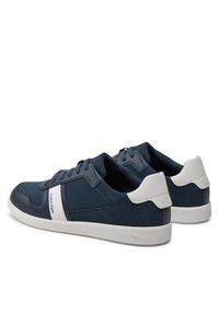 Calvin Klein Sneakersy Low Top Lace Up Mix Uk HM0HM00491 Granatowy. Kolor: niebieski #5