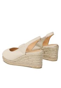 Castañer Espadryle Barbara/6/001 023056-203 Biały. Kolor: biały. Materiał: skóra #6