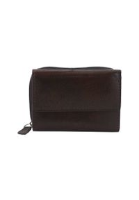 Barberini's - Portfel skórzany BARBERINI'S c. brązowy 8116-11. Kolor: brązowy. Materiał: skóra. Wzór: gładki #1