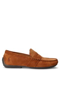 Polo Ralph Lauren Mokasyny Reynold 803893741003 Brązowy. Kolor: brązowy. Materiał: zamsz, skóra