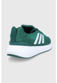 adidas Originals buty Swift Run 22 GZ3501 kolor zielony. Nosek buta: okrągły. Zapięcie: sznurówki. Kolor: zielony. Materiał: włókno, guma, materiał. Sport: bieganie #5
