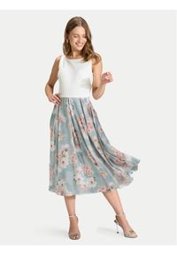 Swing Sukienka koktajlowa 5AK14200 Błękitny Regular Fit. Kolor: niebieski. Materiał: syntetyk. Styl: wizytowy #1