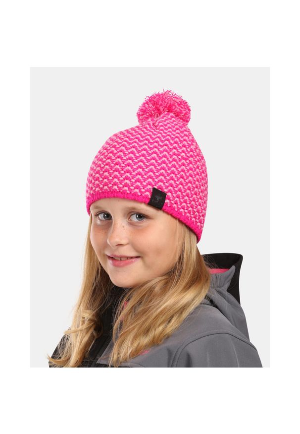 Czapka dziecięca Kilpi PAULO-J. Kolor: różowy. Sezon: zima. Styl: sportowy