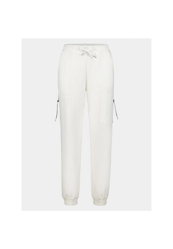 LUHTA - Joggery damskie Luhta Anjala. Kolor: biały. Materiał: dresówka, materiał. Sport: fitness