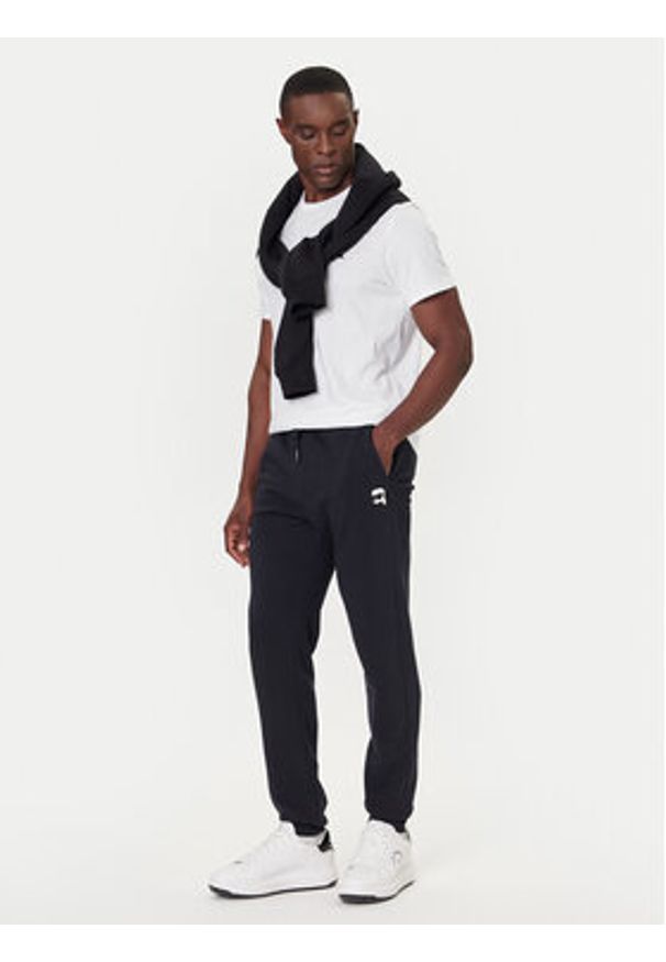 Karl Lagerfeld - KARL LAGERFELD Spodnie dresowe 705713 554910 Granatowy Slim Fit. Kolor: niebieski. Materiał: bawełna
