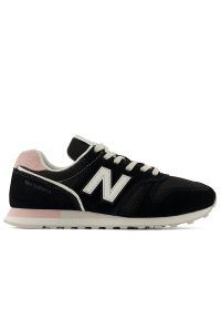 Buty New Balance WL373PR2 - czarne. Okazja: na co dzień. Kolor: czarny. Materiał: zamsz, materiał, syntetyk, guma. Szerokość cholewki: normalna. Model: New Balance 373. Sport: turystyka piesza #1