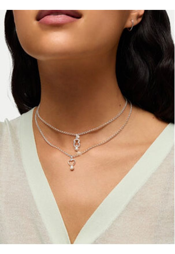 Tous - TOUS Wisiorek New Silueta 1004438600 Srebrny. Materiał: srebrne. Kolor: srebrny