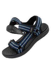 Buty sportowe męskie sandały Grisport. Kolor: wielokolorowy, niebieski, czarny