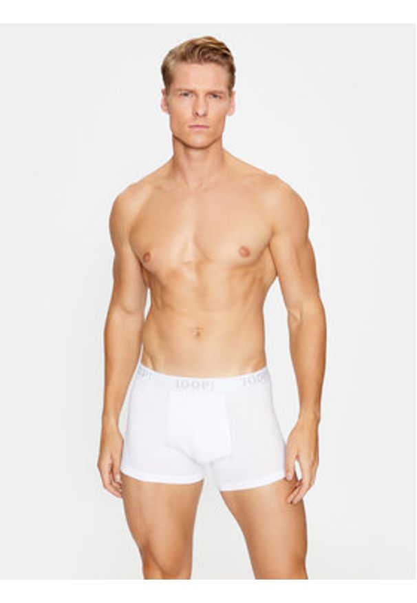 JOOP! Komplet 3 par bokserek 30030784 Biały Modern Fit. Kolor: biały. Materiał: bawełna